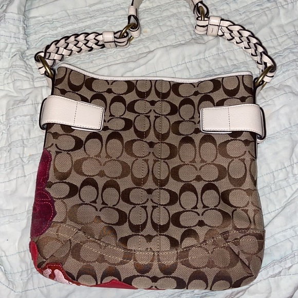 COACH Signature Poppy Soft HANDBAG - Picture 2 of 4